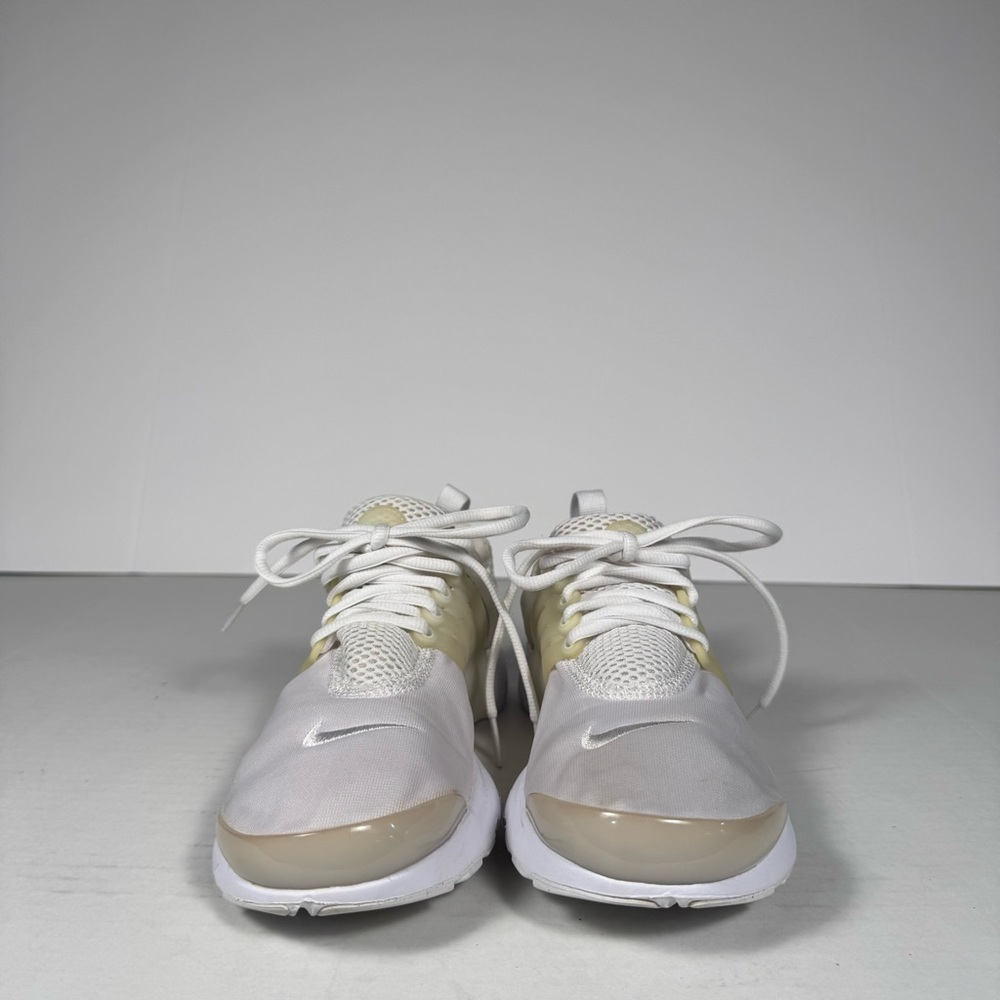 Nike Air Presto Essential Triple White Sneakers Youth Sz 6 Womens Sz 8 - Picture 5 of 9